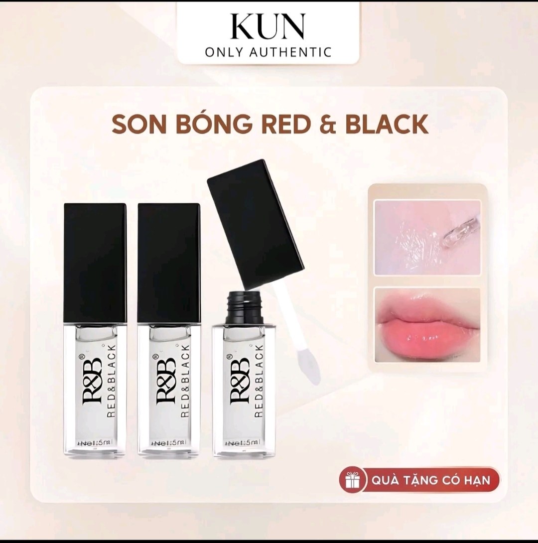 Son bóng R&B Red & Black